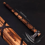 Forest Hunting Custom Handmade Viking Axe of Ragnar Lothbrok - Battle Ready Axe - Free Engraving