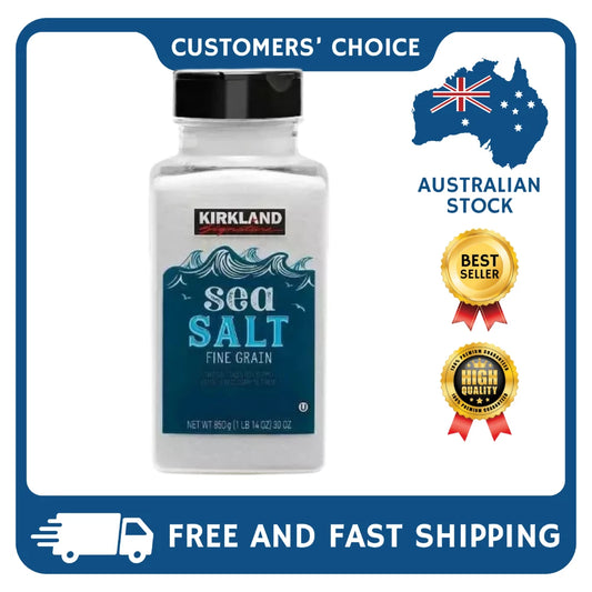 *New Look* Kirkland Signature Pure Sea Salt Fine Grain 850g