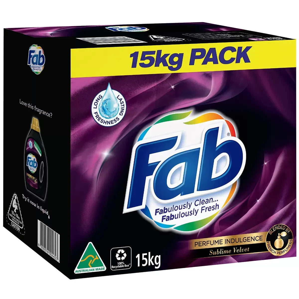 Fab Sublime Velvet Laundry Powder 15kg