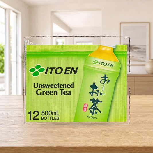 Oi Ocha Unsweetened Green Tea (500 ml x 12 pk)
