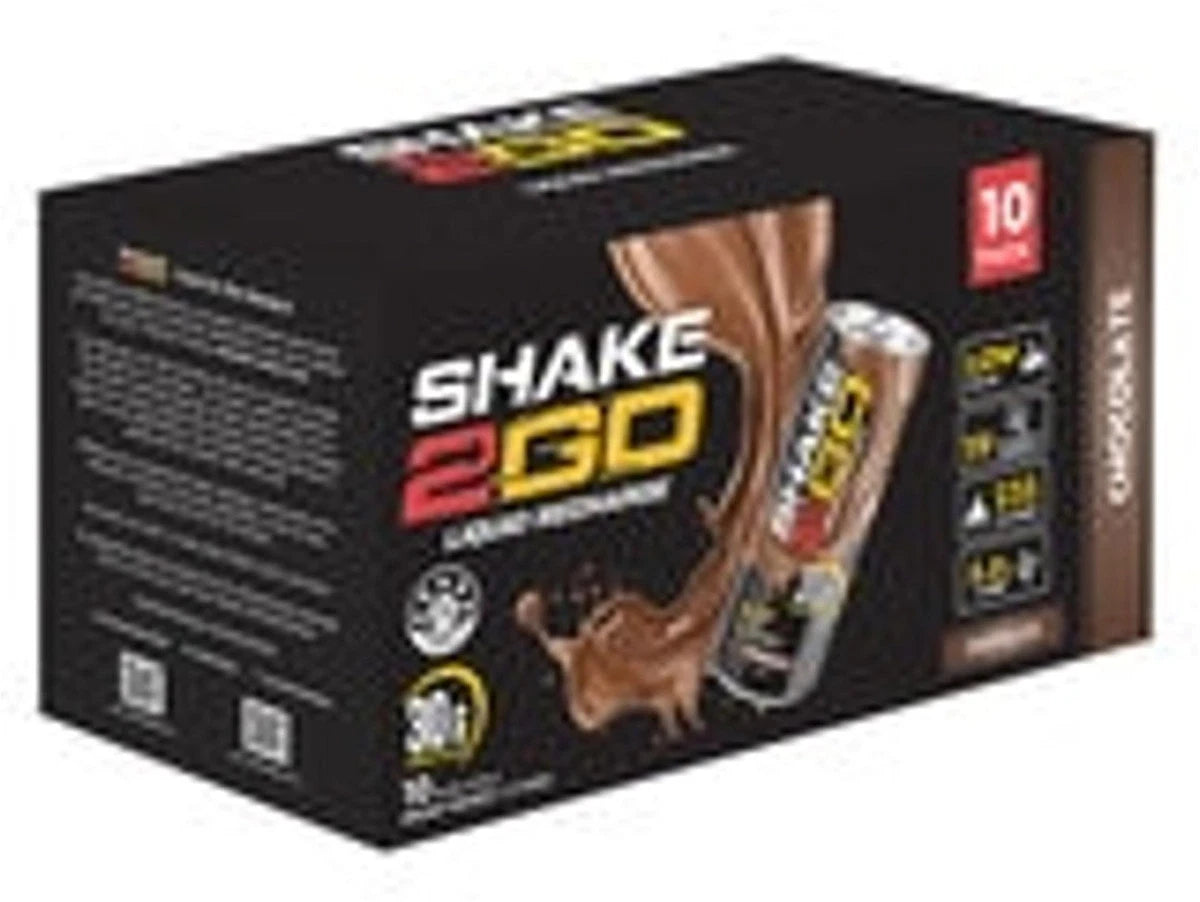 Shake2Go Chocolate Protein Shake (350 ml 脳 10 pk)