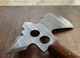 Handmade Damascus Steel Pathfinder Tomahawk Axe For Hunting Camping & Outdoor.
