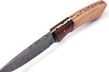 Beautiful Custom Handmade Damascus Hunting Knife Best Damascus Steel Blade.