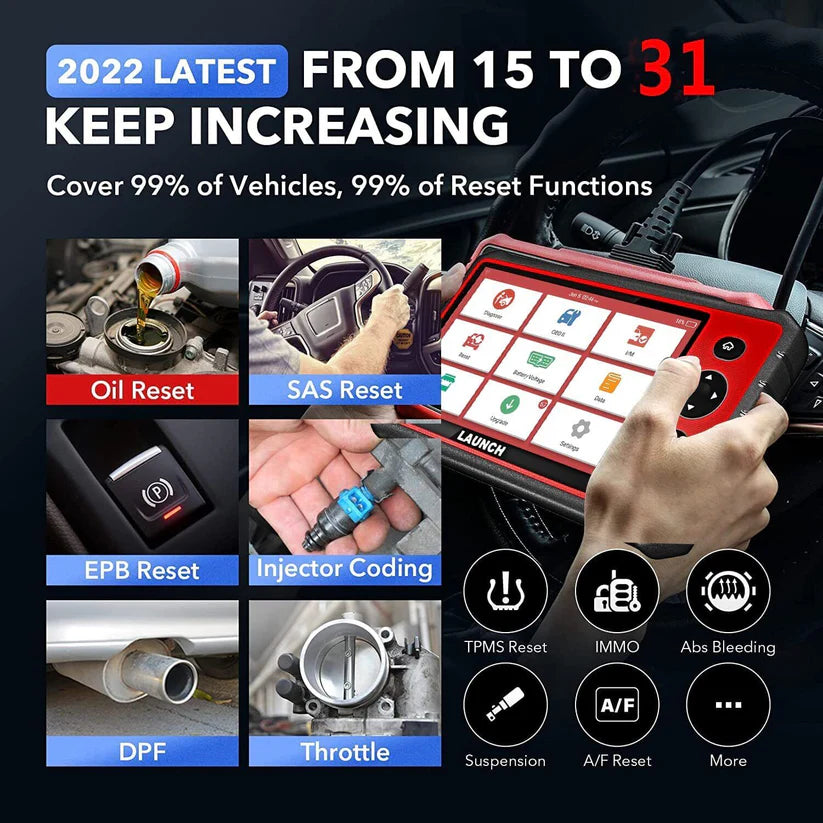 LAUNCH X431 Creader CRP919E Code Reader OBD2 Scanner Full System Diagnostic Tool