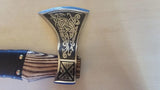 Custom Handmade Forest Hunting Viking Axe of Ragnar Lothbrok - Best Gift Item