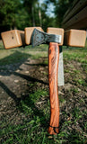 Tomahawk Hatchet Custom Forged High Bearded Wood Axe Beautiful Design Gift item
