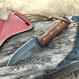 High Quality Corban Steel Camping Knife With Sheath Hunting Knife Fixed Blade
