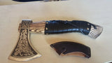 Custom Handmade Forest Hunting Viking Axe of Ragnar Lothbrok - Best Gift Item