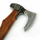 HIGH CARBON STEEL AXE/HATCHET ENGRAVED BLADE HAND FORGED IDEAL GIFT ITEM.