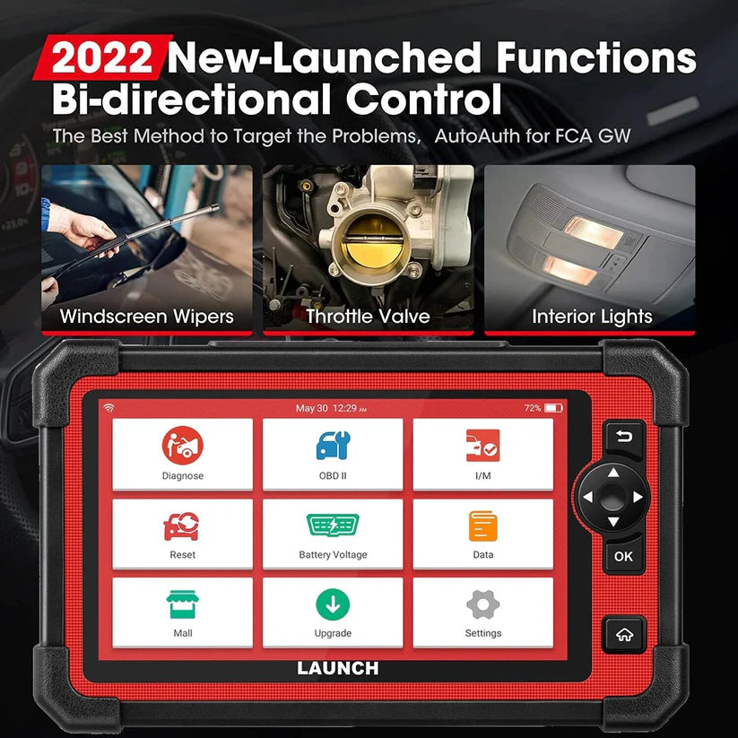 LAUNCH X431 Creader CRP919E Code Reader OBD2 Scanner Full System Diagnostic Tool