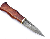 Handmade Hunting Knife Outdoor Camping Knives Fixed Blade Knife With Sheath.