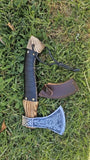 Custom Handmade Forest Hunting Viking Axe of Ragnar Lothbrok - Best Gift Item