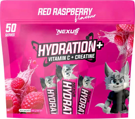 Nexus Hydration Vitamin C Creatine Red Raspberry Drink Mix (1 ea)