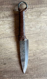 Handmade Carbon Steel Viking Knife For Hunting Camping & Outdoor