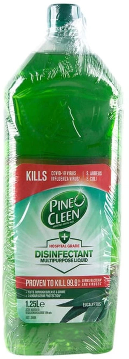Pine O Cleen Antibacterial Eucalyptus Liquid Disinfectant (1.25 L x 4 pk)