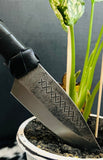 Handmade Carbon Steel Viking Knife For Hunting Fishing Outdoor & Camping