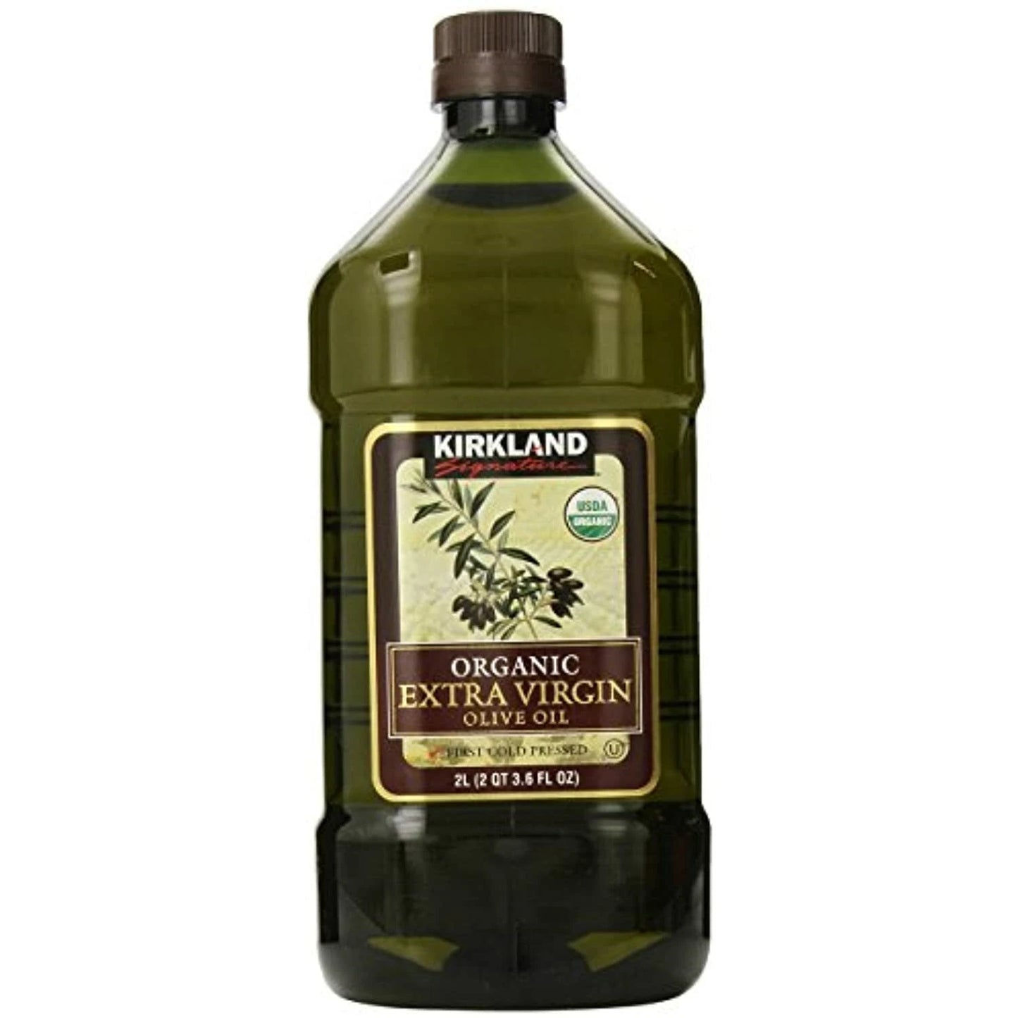 Kirkland Signature Organic Extra Virgin Olive Oil 2L (2QT 3.6 fl. oz)