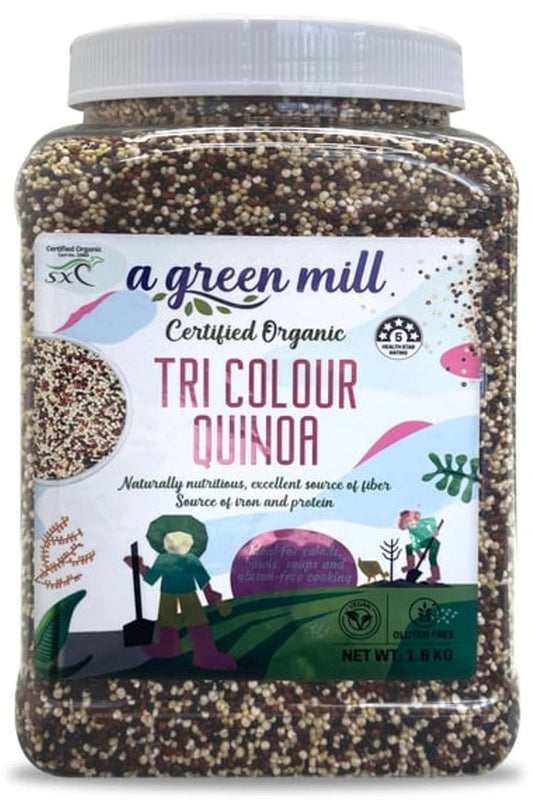 A Green Mill Organic Tri Colour Quinoa (1.8 kg)