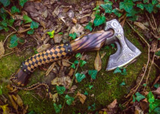 Hand Forged Custom Handmade Viking Axe High Corban Steel Blade Hunting Axe.
