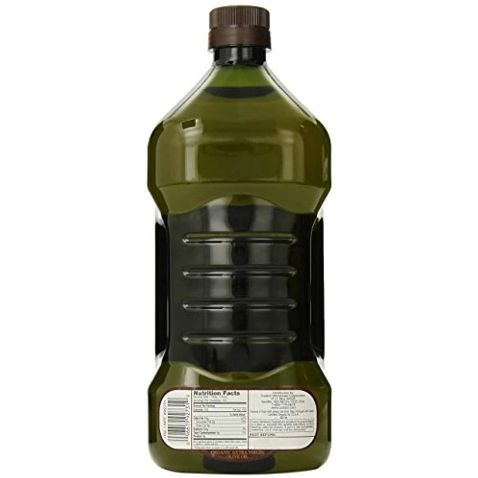 Kirkland Signature Organic Extra Virgin Olive Oil 2L (2QT 3.6 fl. oz)