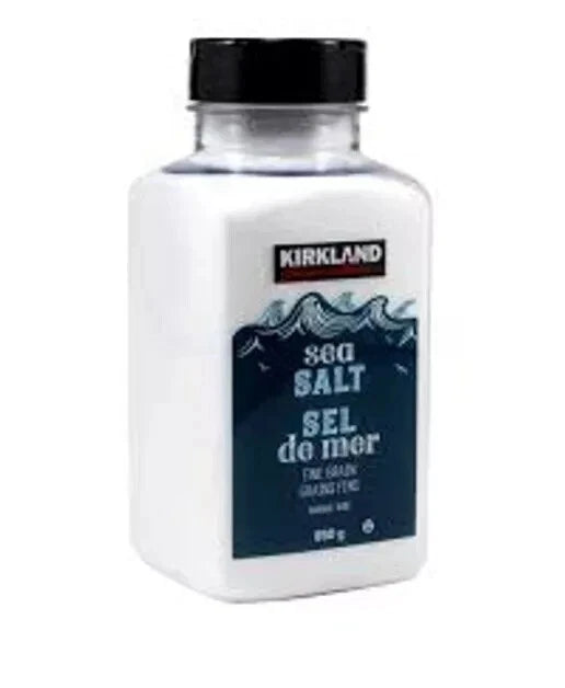 *New Look* Kirkland Signature Pure Sea Salt Fine Grain 850g