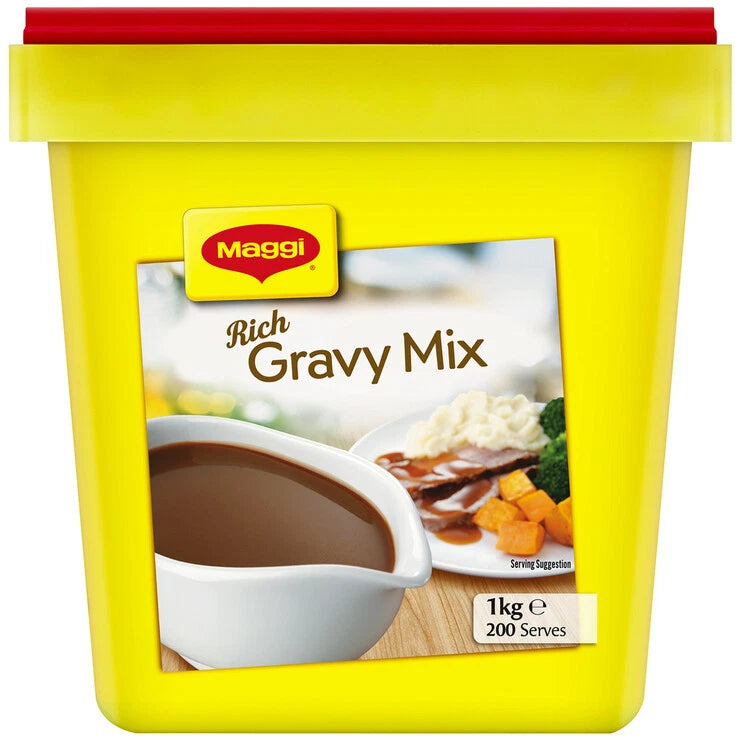 Maggi Rich Gravy Mix Classic 1Kg Long Expiry 200 serves