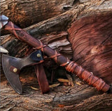 Handmade Ragnar Viking Axe Nordic Battle Axe Camping Axe For Hunting & Camping
