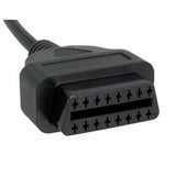 New OBD2 Diagnostic Cable 17 Pin To 16 Pin OBDII Adapter Connector For Mazda