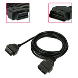 1.5M Long Length OBDII Male To OBDII Female Diagnostic Extension Cable Adapter