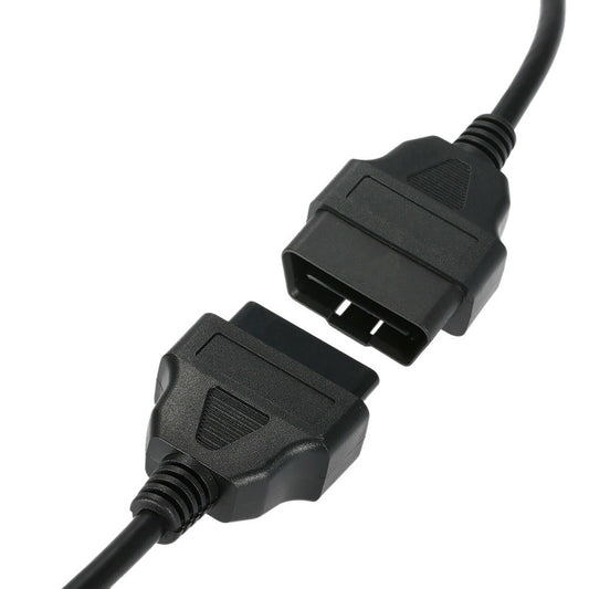 1.5M Long Length OBDII Male To OBDII Female Diagnostic Extension Cable Adapter