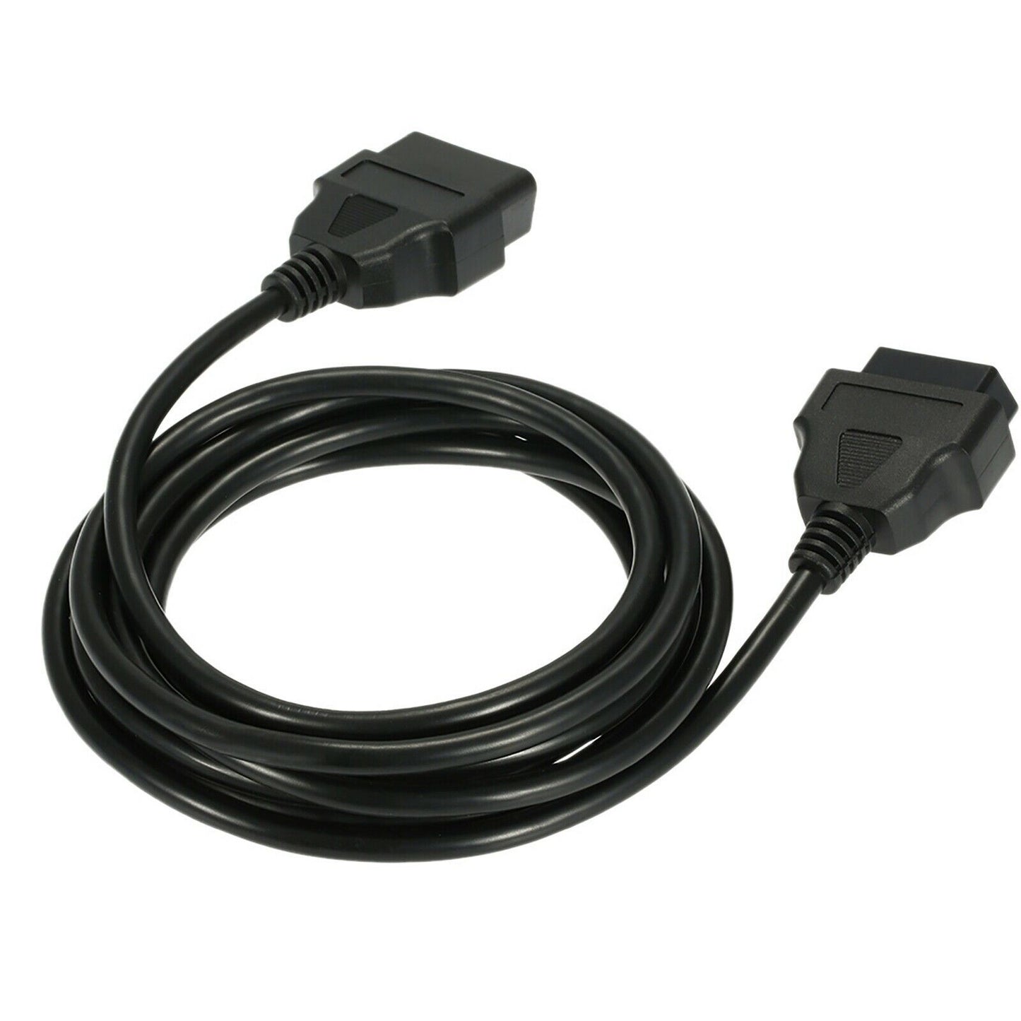 1.5M Long Length OBDII Male To OBDII Female Diagnostic Extension Cable Adapter