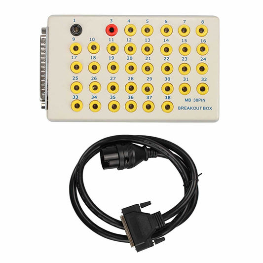 New For Benz MB OBDII 38 Pin Diagnostic Scanner Pinout Box Tool