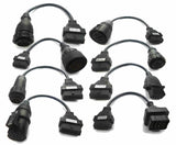 8x Set OBD2 Truck Cables for Autocom CDP Pro Diagnostic Interface Scanner OBDII