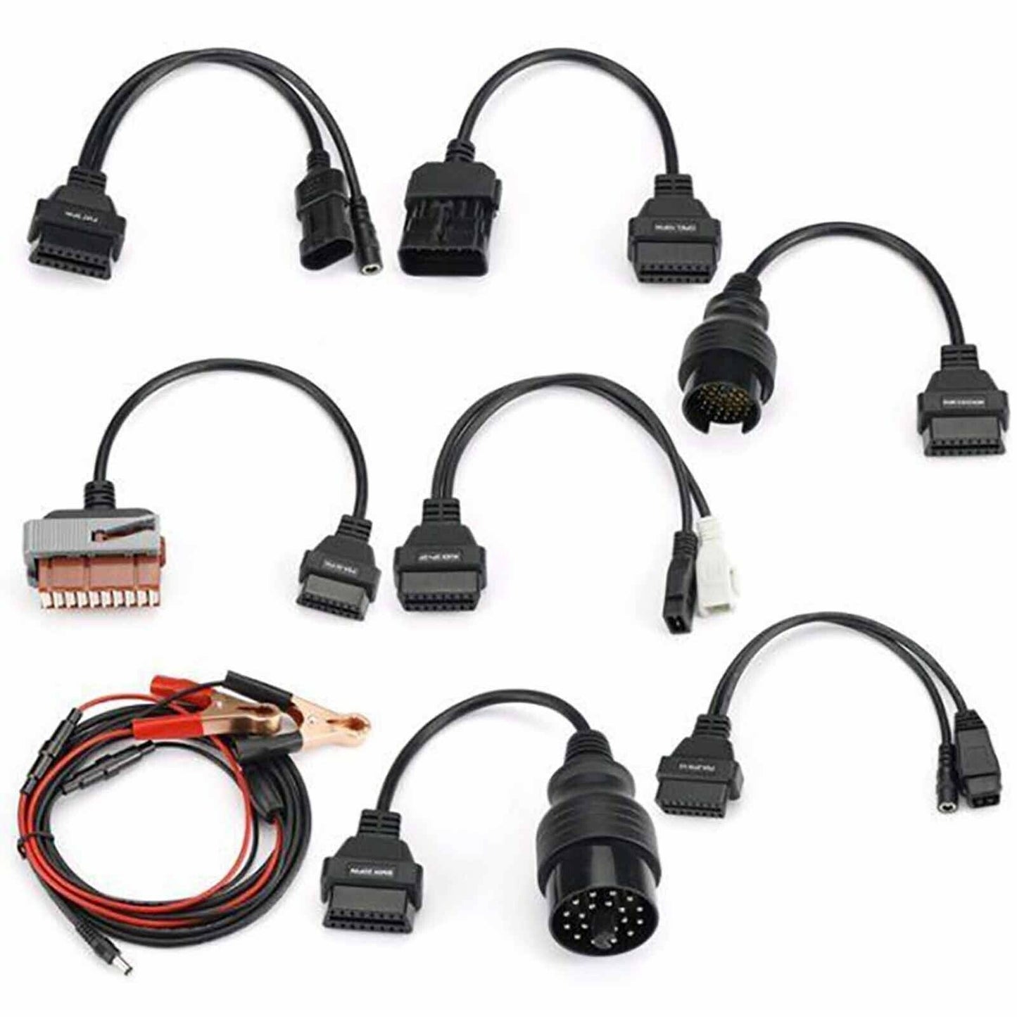 OBD2 Diagnostic Interface Autocom CDP PRO Car Connector Cables Full Set 8pcs Kit