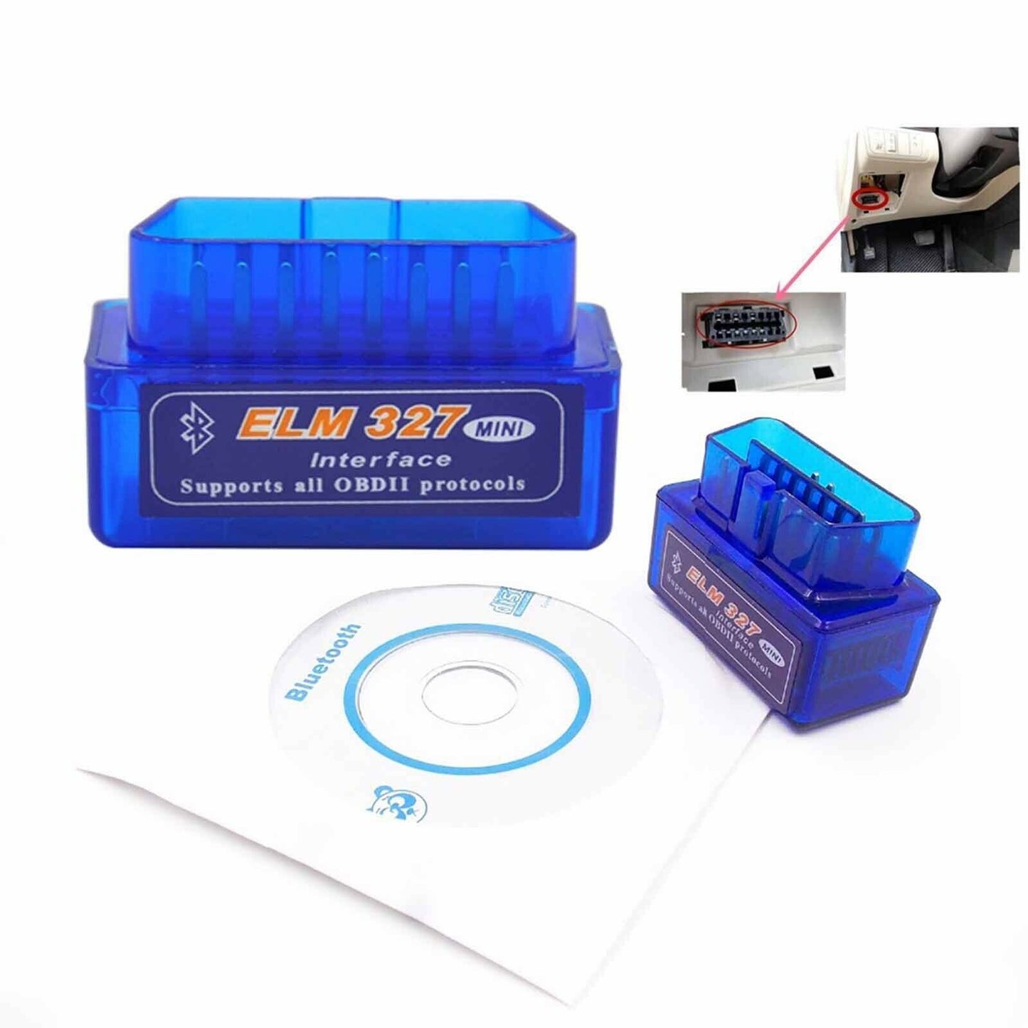 Mini Auto Car ELM327 V1.4 Wireless BT OBD2 Can Bus Scan Scanner Tool for Android