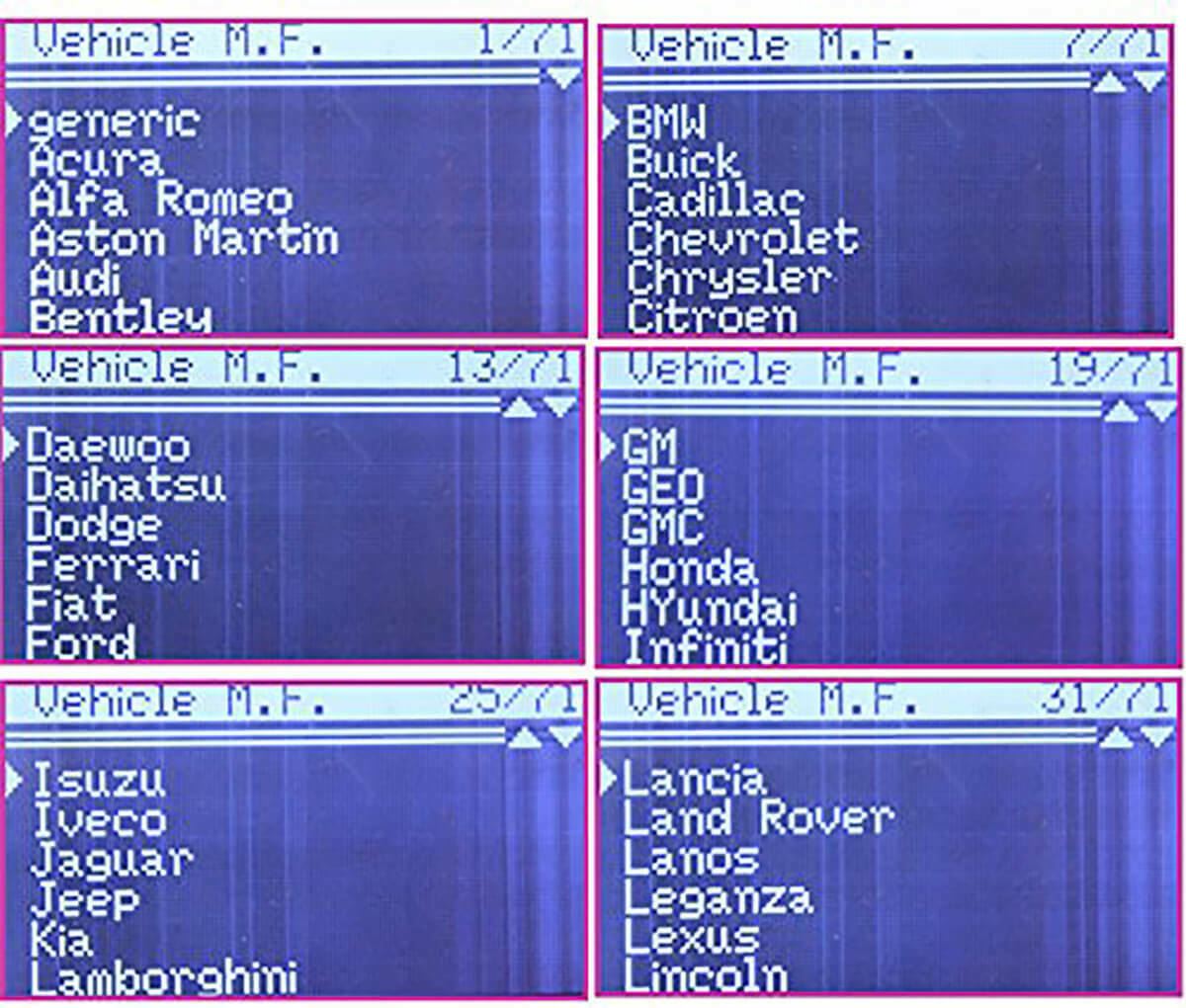 VGATE VS890 Multilanguage OBD2 Auto LCD Engine Fault Code Reader Checker Scanner