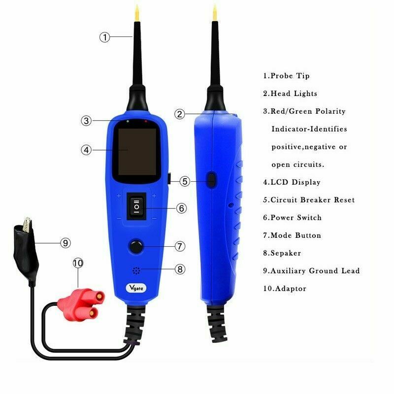 Vgate Power Probe Tester PT150 Electrical Diagnostic circuit Testing Tool TT