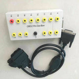 16 Pin OBD II OBD2 EOBD Diagnostic detector & Pin Out Box Tester