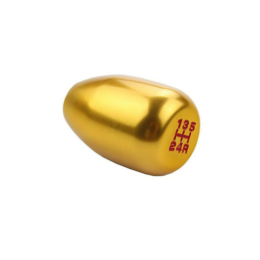 Universal Gold Manual Car 5 Speed Gear Shift Shifter Knob Lever